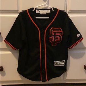 Kids SF Giants Majestic Jersey
